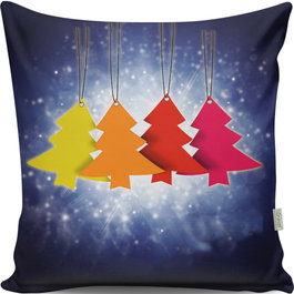 Aberto Design Cojín Multicolor 43 x 43 cm